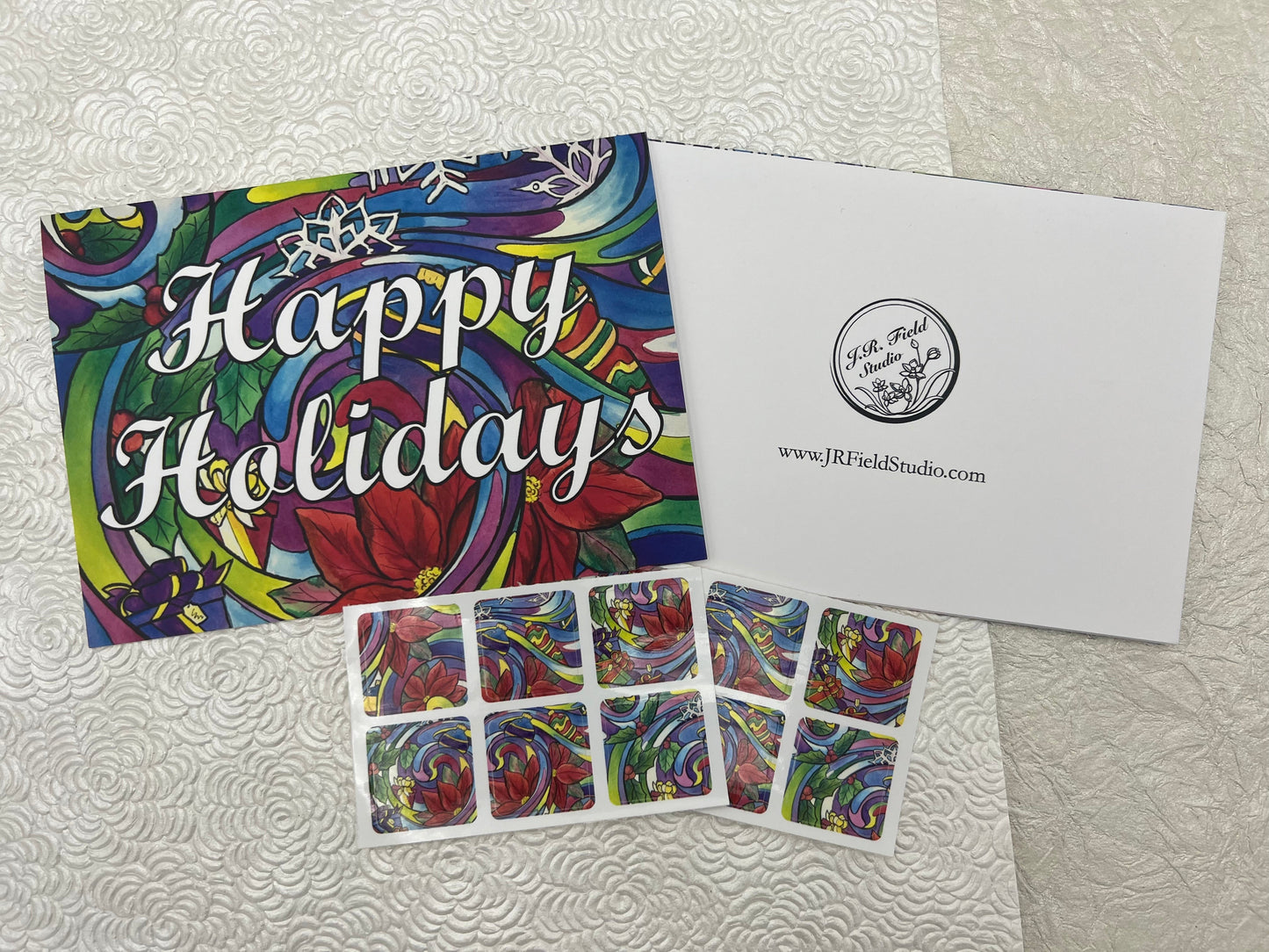 Holiday Swirl Card Set